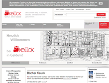 Tablet Screenshot of keuck.de